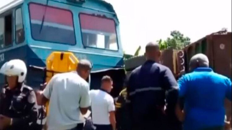 Un muerto y tres lesionados es el saldo de un accidente ferroviario en la zona de Mazorra en Boyeros