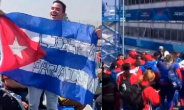 Activista cubano es agredido por delegación pro castrista en juego de Beisbol en Chile