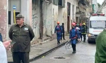 Nuevo derrumbe en la Habana Vieja