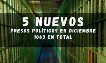 5 nuevos presos políticos en Cuba en diciembre del 2023
