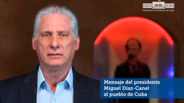 Díaz-Canel llama a los cubanos a entrar en el 2024 con pasión y alegria en momentos que la crisis en la isla es la peor de toda la historia