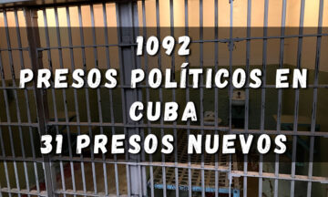 31 presos políticos nuevos en Cuba en el mes de marzo