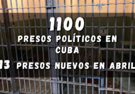 13 nuevos presos políticos en abril del 2024 en Cuba