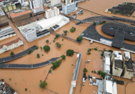 Grandes inundaciones en Brasil por fuertes lluvias