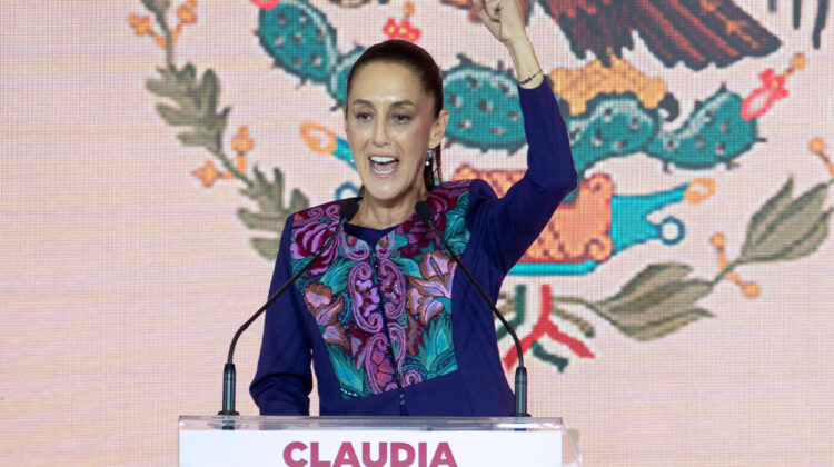 Claudia Sheinbaum elegida como nueva ´presidente de México