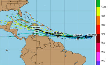 Alerta temprana sobre posible huracán