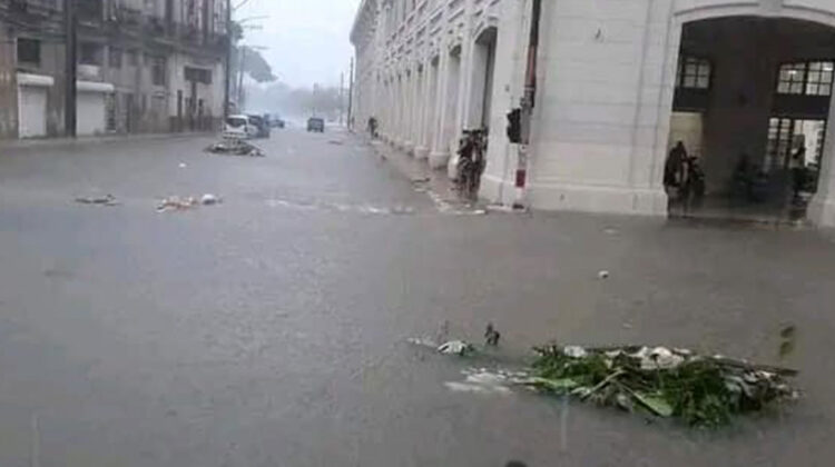 Grandes inundaciones en La Habana este sábado 22 de junio del 2024