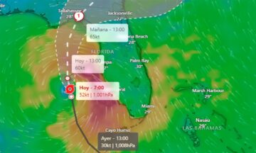 NHC alerta por tormenta tropical Debby