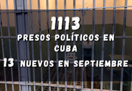 Prisoners Defenders registra 13 nuevos presos políticos en Cuba en septiembre