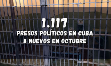 Prisoners Defenders contabilizó 1.117 presos políticos en Cuba en octubre