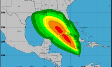 depresión tropical 18 amenaza Cuba e islas del caribe