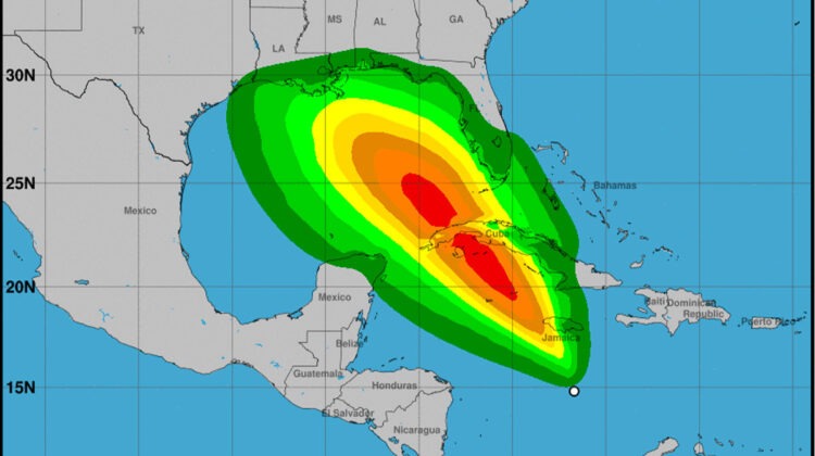 depresión tropical 18 amenaza Cuba e islas del caribe