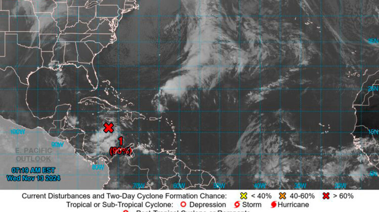 depresión tropical podría afectar a Cuba en los próximos días