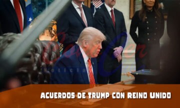 Trump llega a un acuerdo comercial con Reino Unido