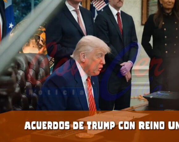 Trump llega a un acuerdo comercial con Reino Unido