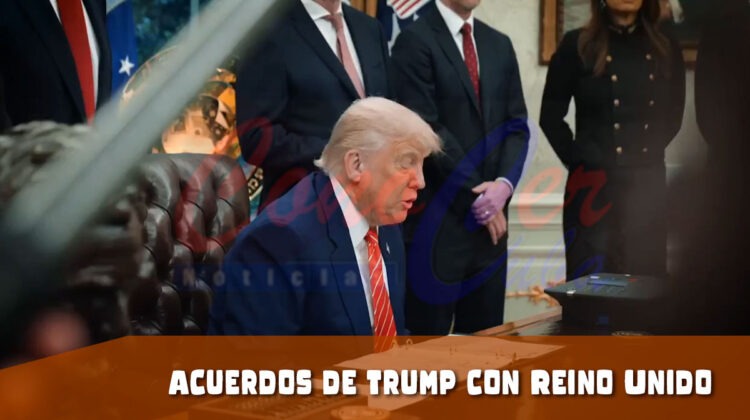 Trump llega a un acuerdo comercial con Reino Unido