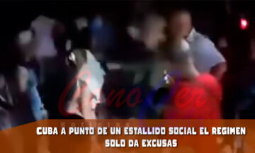 Cuba a punto de un estallido social