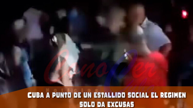 Cuba a punto de un estallido social