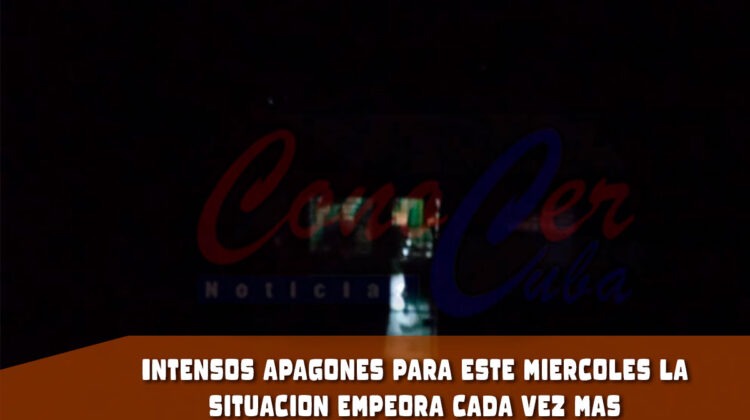 Empeora la situación de los apagones en Cuba
