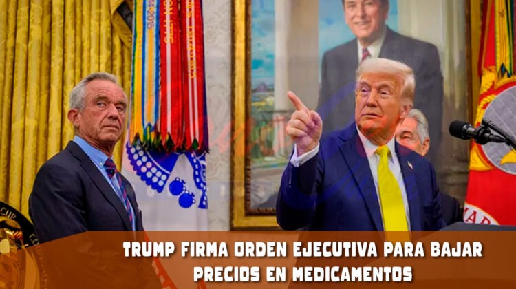 Trump firma orden ejecutiva para reducir precio de medicamentos