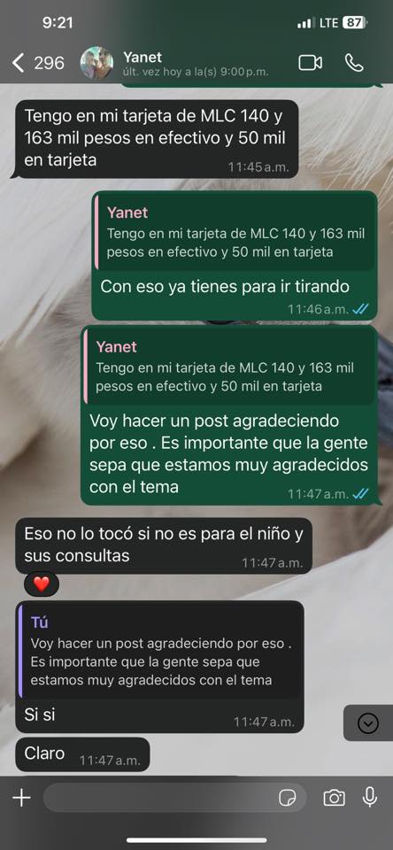 donaciones para Rafa