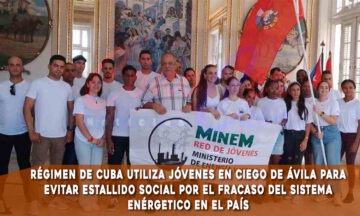 régimen de Cuba utiliza jóvenes para evitar estallido social