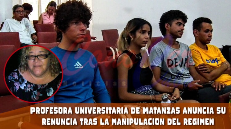 Profesora de Matanzas anuncia su renuncia tras manipulación del régimen sobre los estudiantes