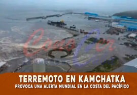 Alerta de tsunami en la costa del pacífico