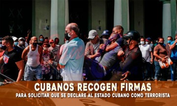 Régimen de Cuba debe ser considerado como un estado terrorista