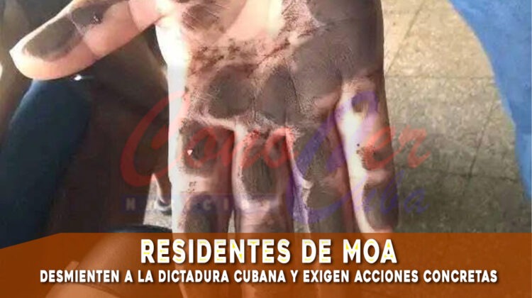residentes de Moa desmienten al régimen comunista