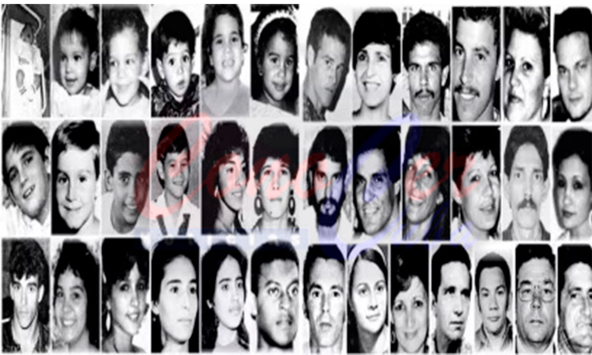 Victimas del hundimiento del remolcador 13 de marzo en Cuba