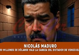 Recompensa de 50 millones por la cabeza del dictador venezolano Nicolás Maduro