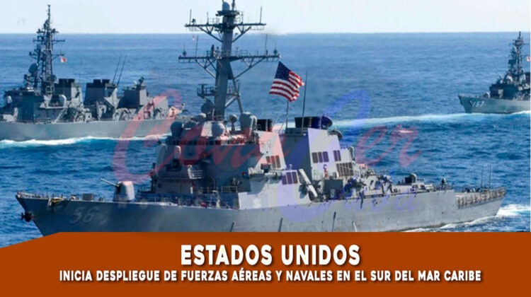 EEUU lanza despliegue naval en el Caribe