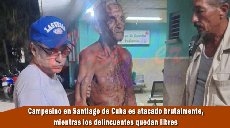 campesino es atacado brutalmente en Santiago de Cuba