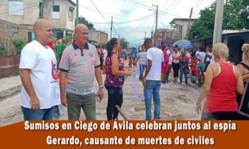 Ciego de Ávila muestra su sumisión ante la dictadura castrista