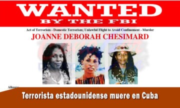 Terrorista estadounidense muere en Cuba bajo la protección del régimen
