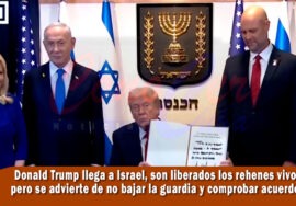 Donald Trump llega a Jerusalén para la liberación de 20 rehenes israelitas