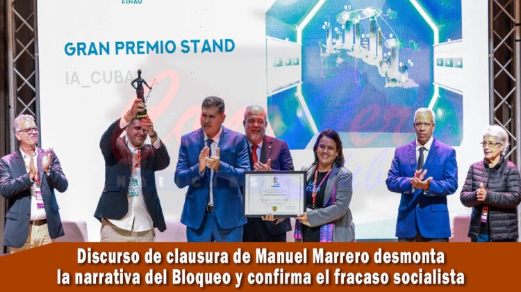 Manuel Marrero Cruz confirmó el fracaso del régimen socialista y la mentira del bloqueo de EE.UU.