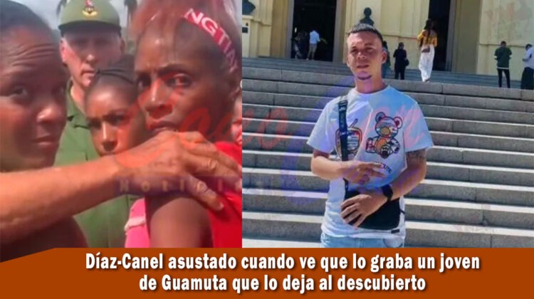 Joven cubano interpela directamente al dictador cubano Miguel Díaz-Canel