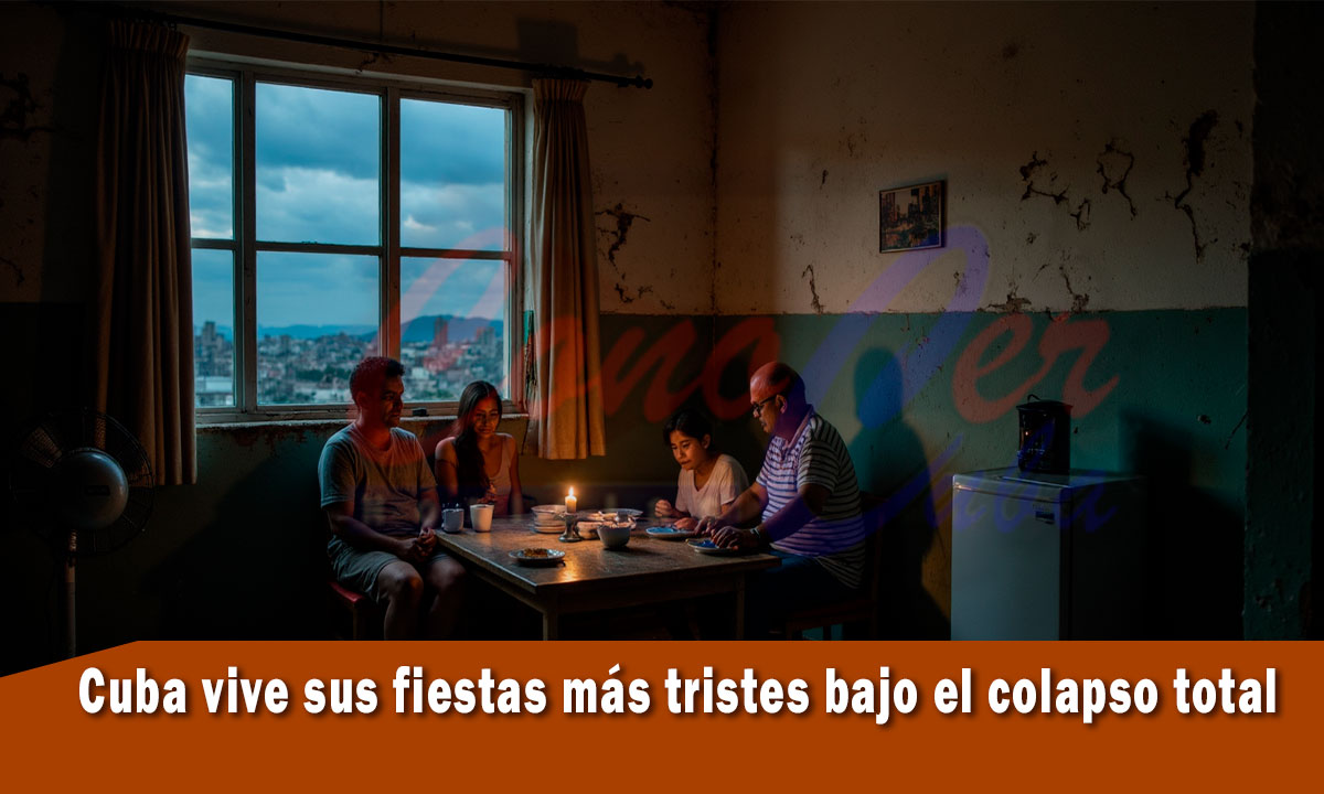 Navidad en cuba a oscuras