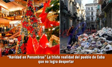 Cuba unas navidades en penumbra