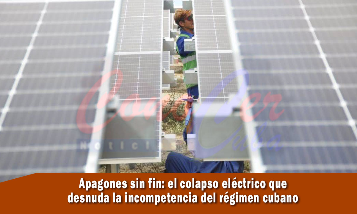 Interminables apagones en Cuba a pesar de las mentiras del régimen