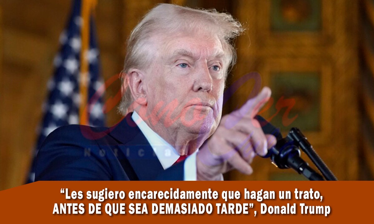 Trump envía ultimátum al régimen comunista de cuba