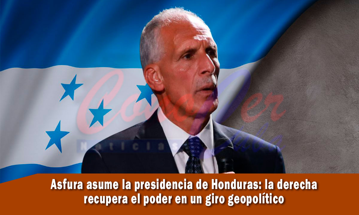 "Tito" Asfura toma posesión en Honduras como presidente
