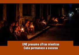 UNE presume cifras pero los apagones continúan