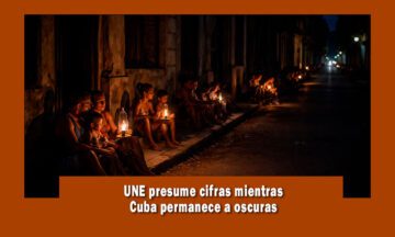 UNE presume cifras pero los apagones continúan