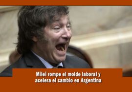 Milei vuelve a vencer en el cenado con su nueva reforma