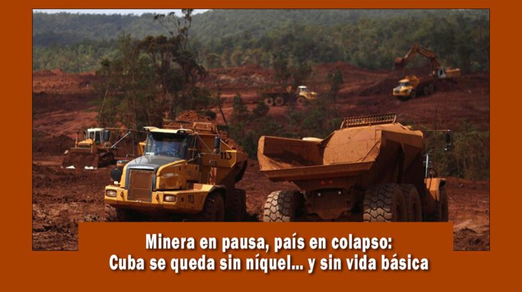 Empresa minera canadiense detiene operaciones en Cuba