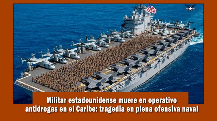 Muere militar estadounidense en operativo antidrogas en el caribe
