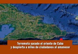 Terremoto sacude zona oriental de Cuba